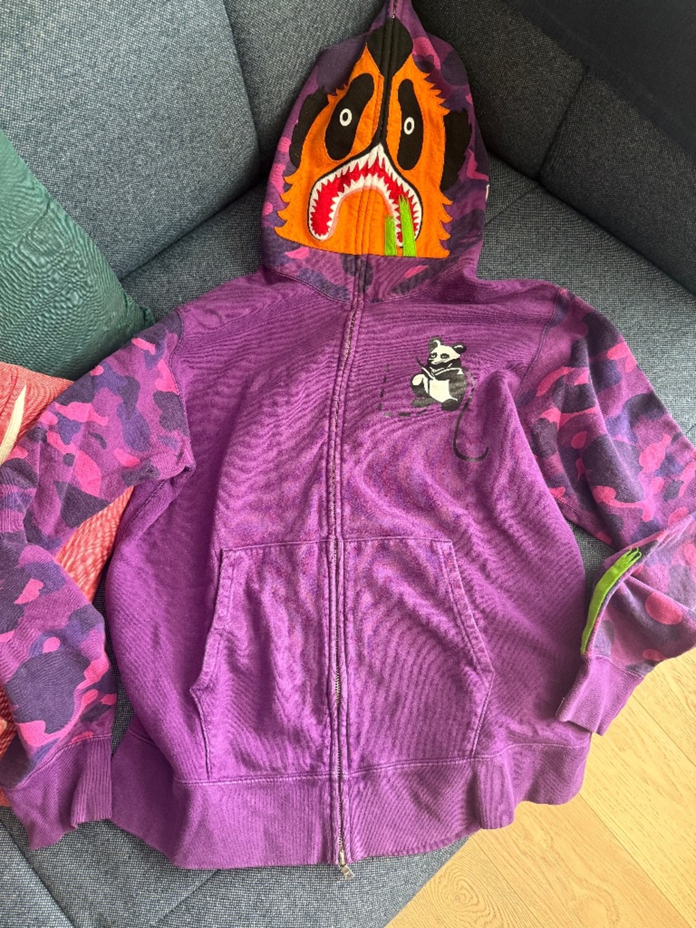 A Bathing Ape Full Zip Hoodie, XL